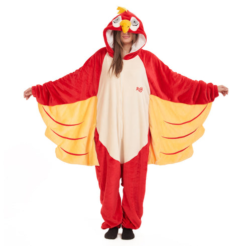 Snuggs Blanket Animal Onesie Parrot